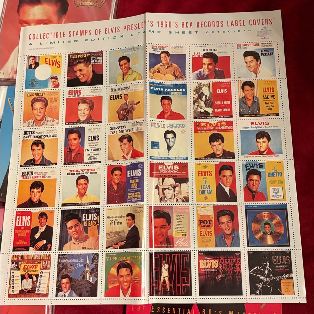 EUC-Like New:Elvis Presley Boxed Set of 5 Music CDs: The Essential 60’s Masters - Picture 15 of 17